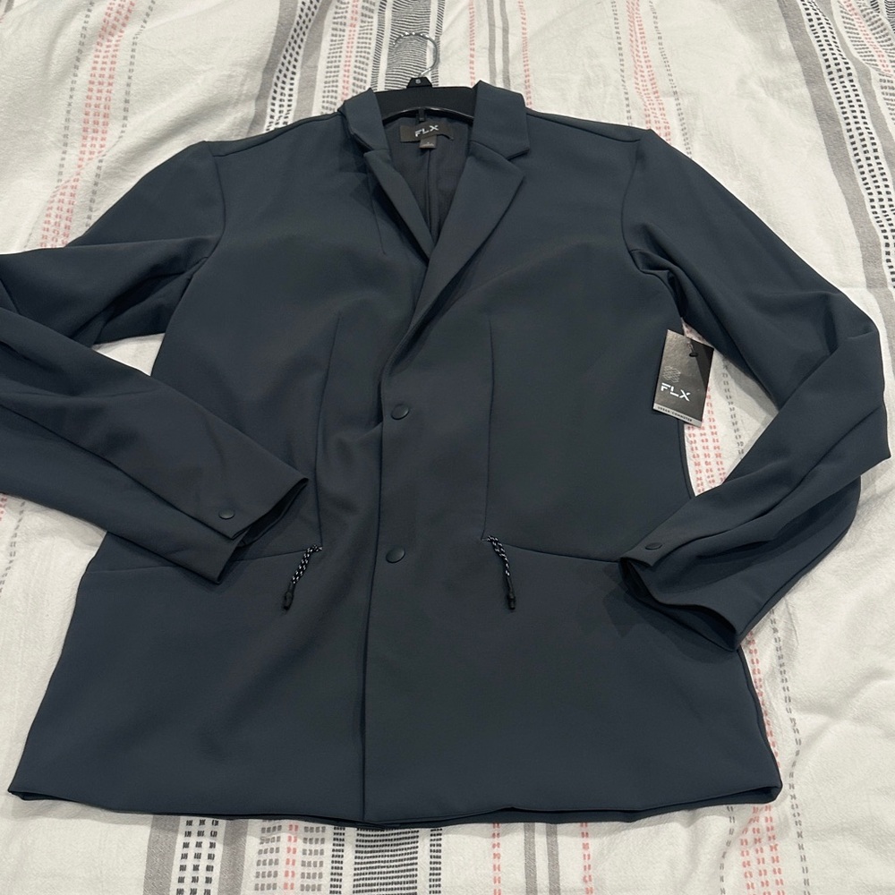 FLX Men's Dark Gray Lightweight Jacket
